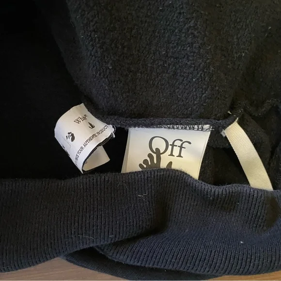 Off-White- Marker Slim Hoodie Sz XXL 👉Like Sz XL👈